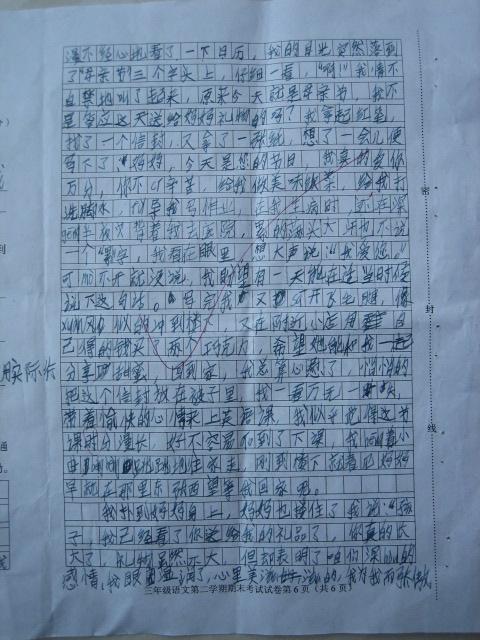 我的家庭作文450字