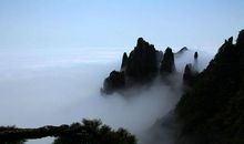雾中游三清山