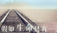 假如只有一天生命