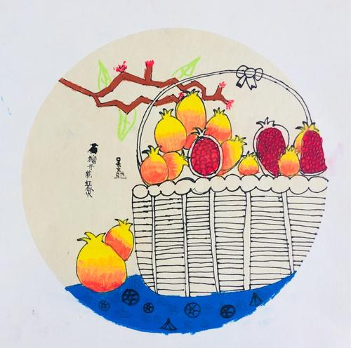 我最喜欢的石榴