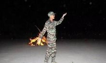 难忘的军训晚会表演