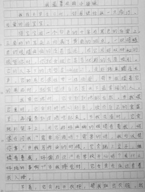 三年级作文的母亲称赞我真正有能力
