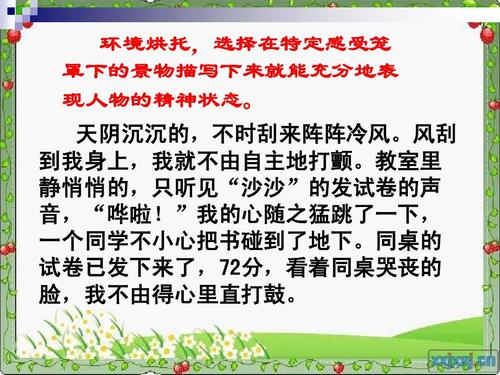 环境描述片段
