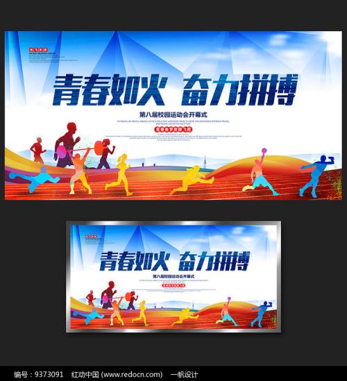 在奥运会上奋斗的人