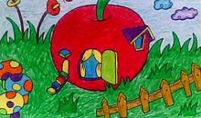 蜡笔和画纸_400字