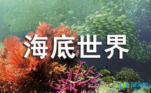描述水下世界的构图