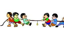 神奇的“拔河”比赛