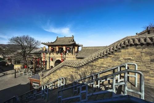 在太原古城旅游