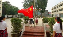 我们学校的的升旗台