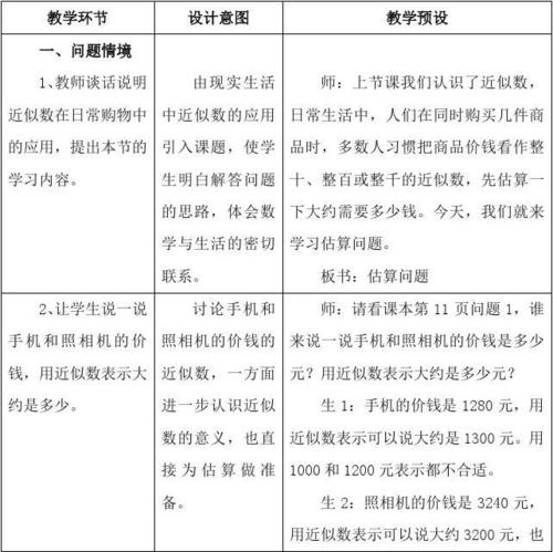 生活中的估计