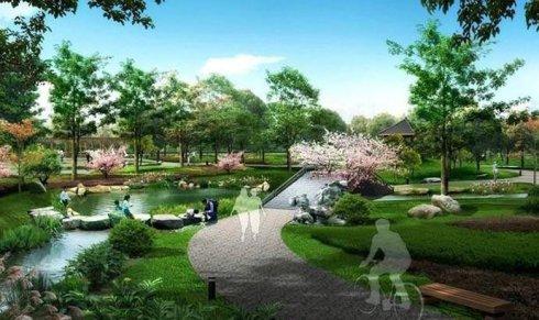 美丽的绿岛公园