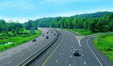 道路的前面是道路