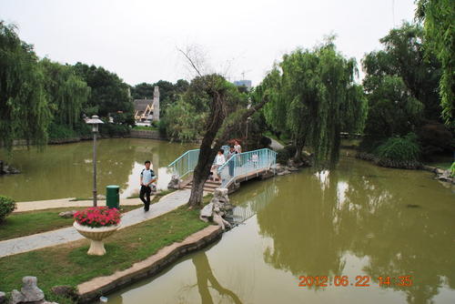 我爱家乡的赤山公园