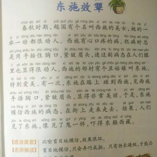 关于“中国成语故事”的思考