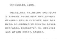 读《灵犬莱茜》有感