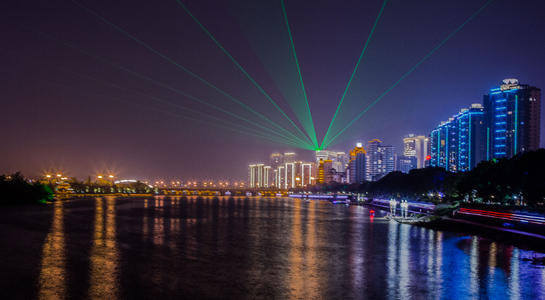 金华的夜景
