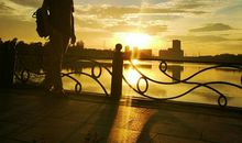 成长中的那抹夕阳