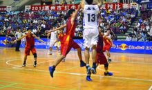 激烈的篮球大赛