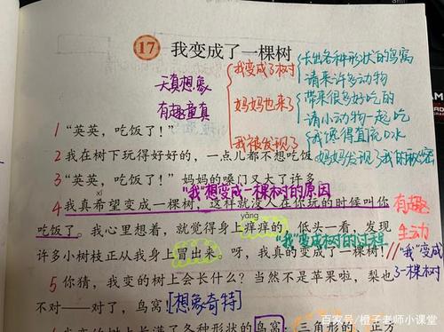 老师，你就像一棵树