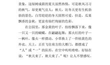 校园不缺少美作文