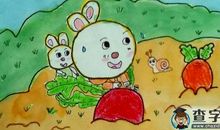 小白兔种萝卜看图写话一年级