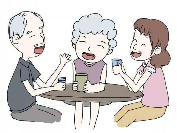 父母的幸福是如此简单