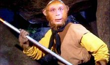 孙悟空品尝扬中美食