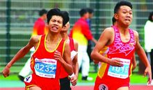 上午的田径比赛