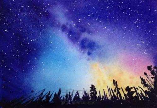 画出你美丽的星空