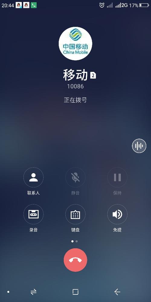 一个电话