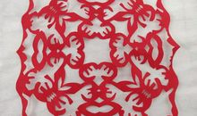 民间艺术剪纸活动