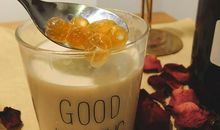 黄昏中的那杯奶茶