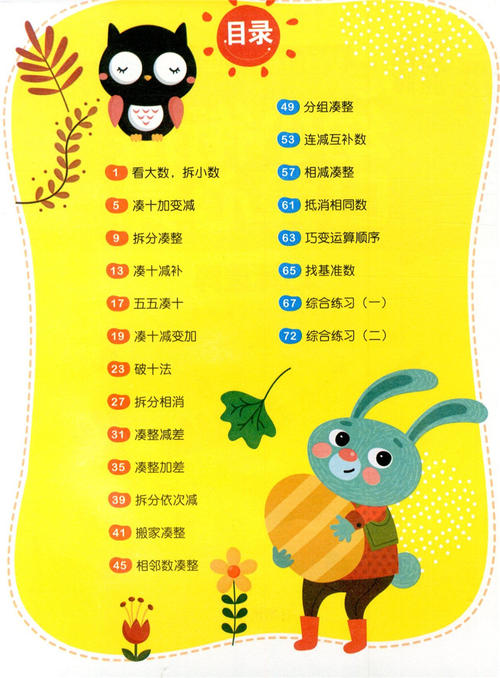 家庭快速计算测试