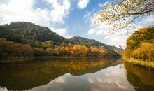 秋天的日湖公园