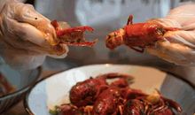 第一次吃小龙虾