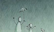 没有伞的孩子必须努力奔跑读后感