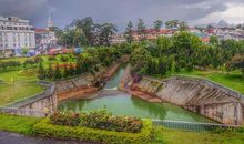 小公园的四季图