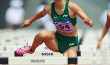 第一次跨栏跳高