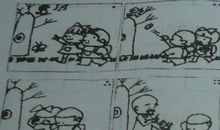 小猫和小鸟的看图写话