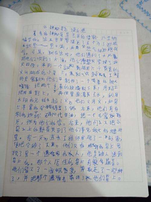 阅读2000字后的神秘岛