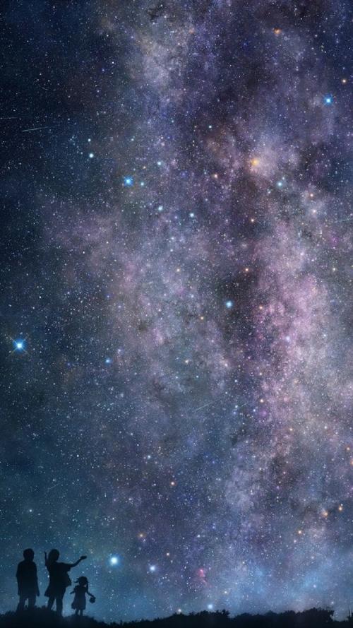 我最喜欢的美丽星空