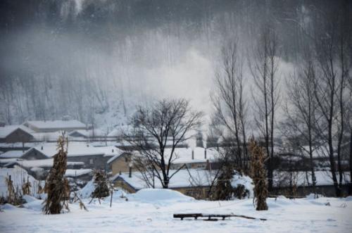 看雪景