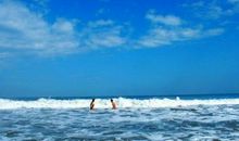 微笑使海滩更美