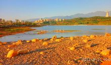 夜游凤凰湖凤凰山