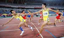 400米长跑接力赛