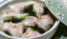 我学会了烧小馄饨