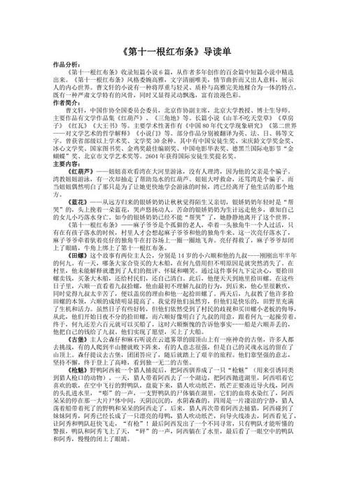 看完第十一红布条