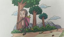 猴子捡球看图写话二年级