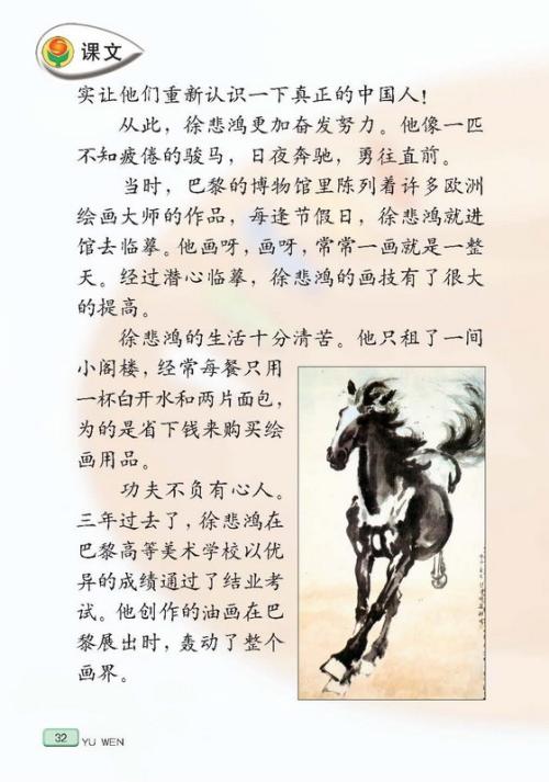 看完徐悲鸿绘画研究的故事