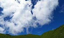 看天边那片浮云